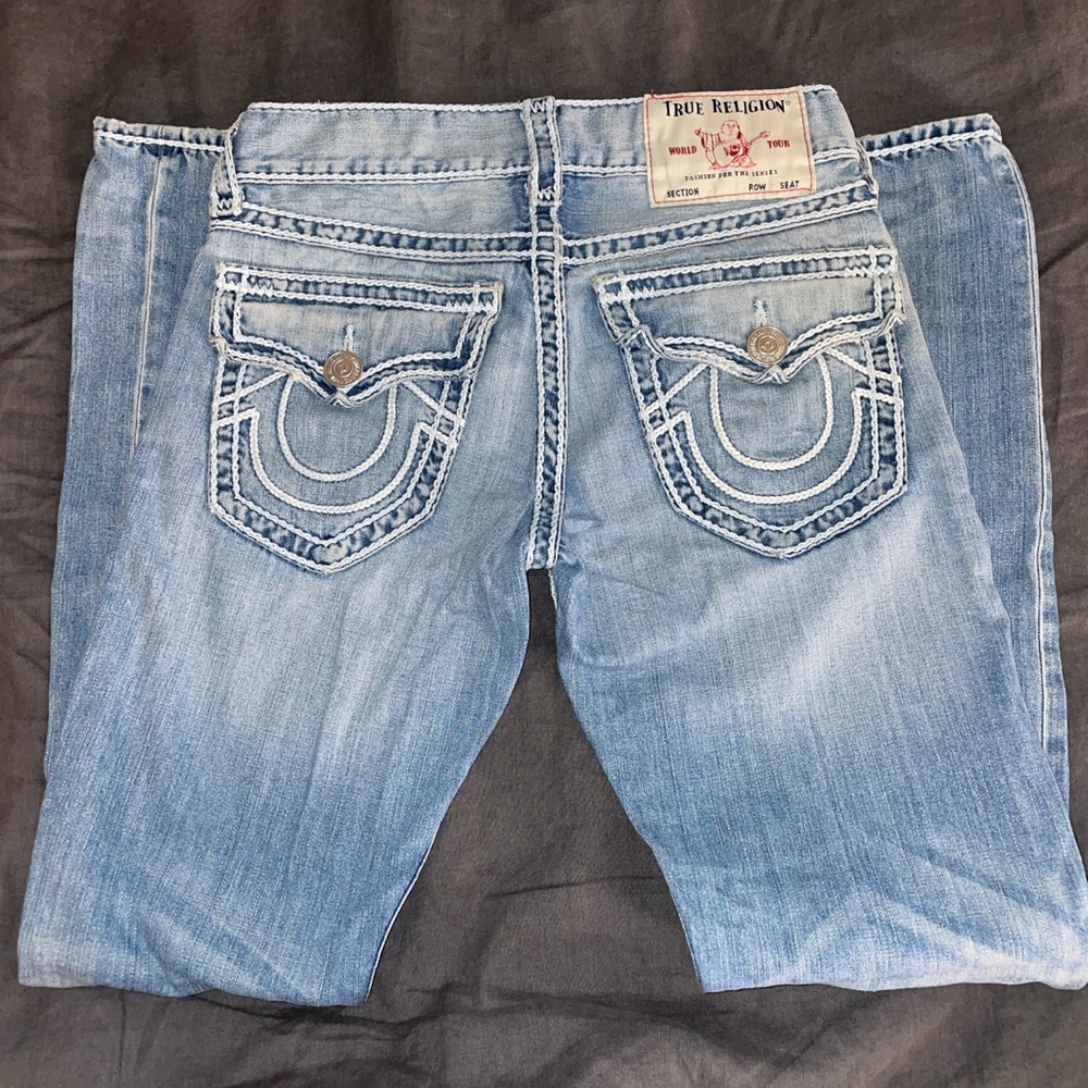 Men’s Straight Leg True Religion Jeans